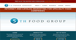 Desktop Screenshot of 5thfoodgroup.com